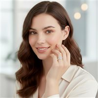 Anneau Gaurosa Femme Fantasy in Argent Zirconia JZ1326-6 - JZ1326-6